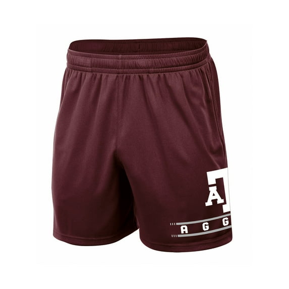 NCAA Texas A&M Mens Primry Color Synthetic Athletic Shorts
