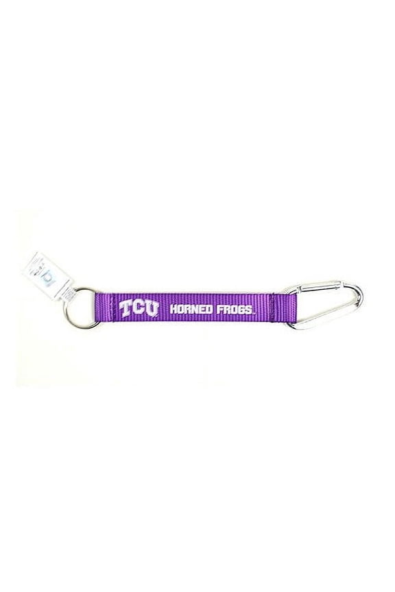 NCAA Texas Christian Frogs Carabiner Lanyard Key Chain