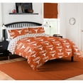 thumbnail image 1 of NCAA Texas Longhorns Bed in Bag Set, Full Size, Team Colors, 100% Polyester, 5 Piece Set, 1 of 4