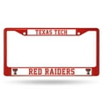 thumbnail image 1 of Texas Tech Red Raiders Team Color Metal Auto License Plate Frame, 1 of 3
