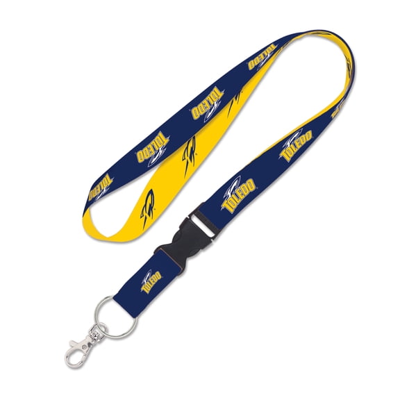 NCAA Toledo Rockets Team 1" Reversible Lanyard with Buckle