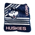 thumbnail image 1 of NCAA UConn Raschel Throw, 1 of 2