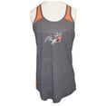thumbnail image 1 of NCAA UTEP University of Texas El Paso Miners Women's Scoop Neck Fitness Tank (Grey, Medium), 1 of 7