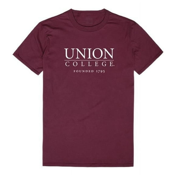 NCAA Union College Bulldogs Institutional T-Shirt, Maroon - Large
