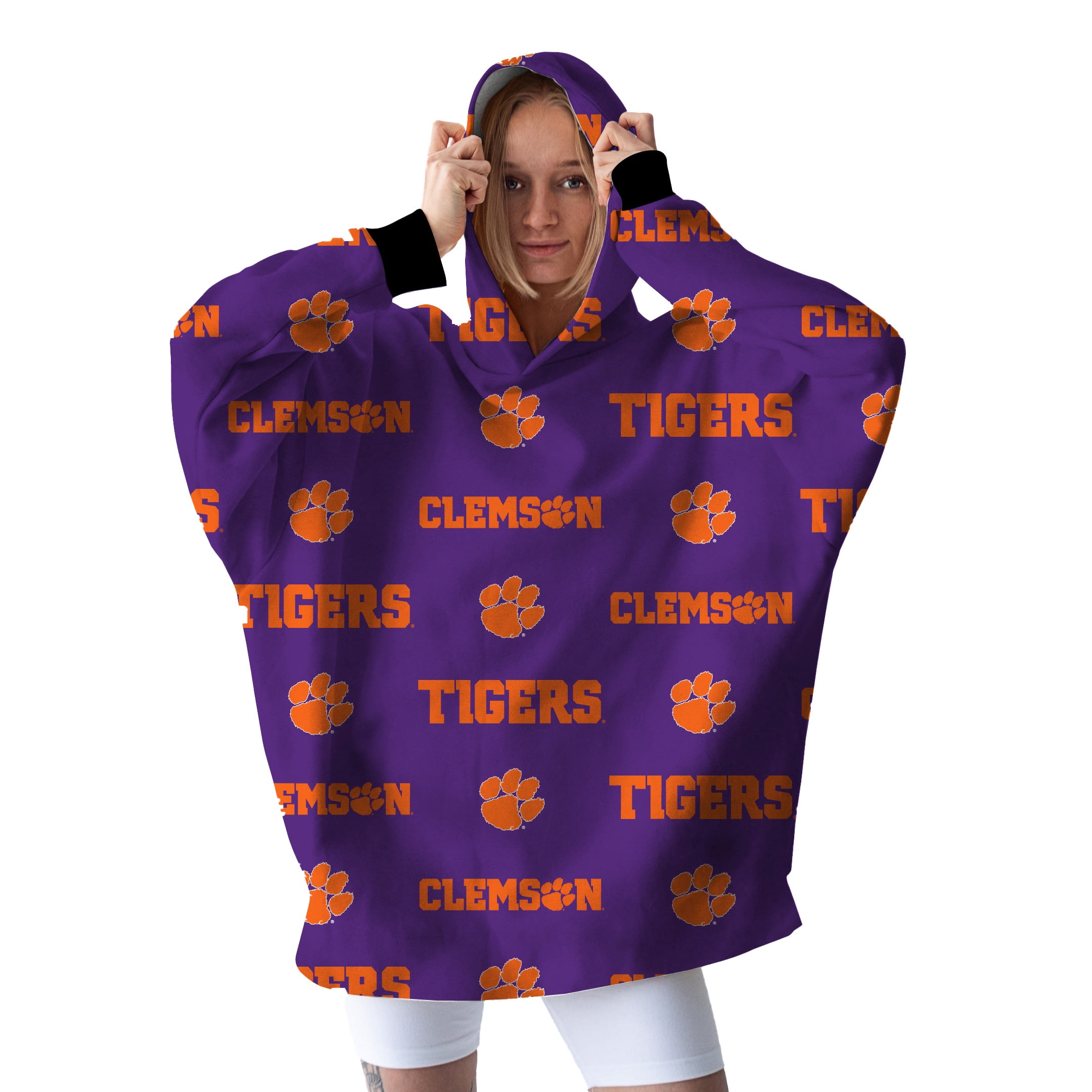 NCAA Unisex Clemson Tigers FAN CAPE Game Day Fan Apparel