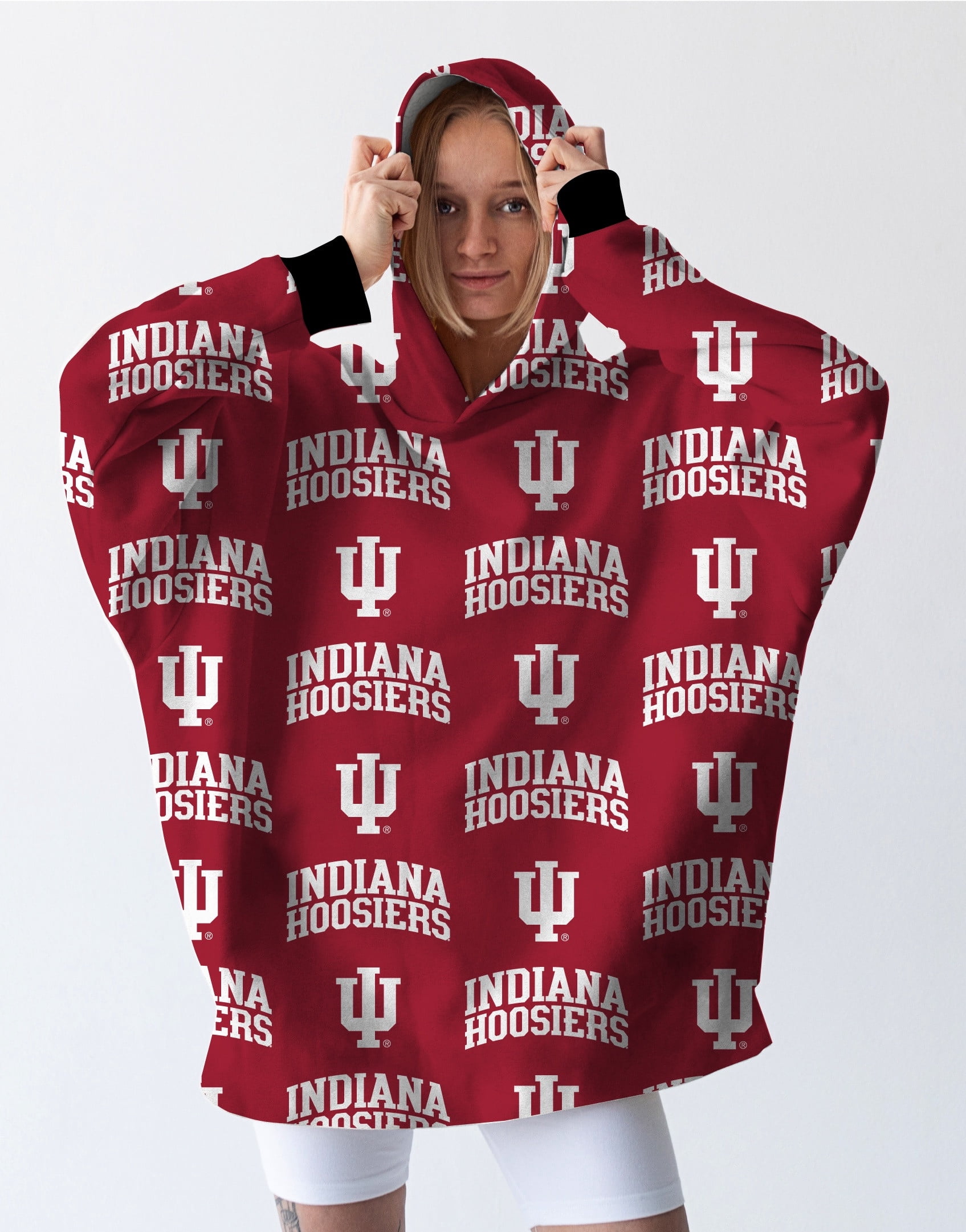 NCAA Unisex Indiana Hoosiers FAN CAPE Game Day Fan Apparel