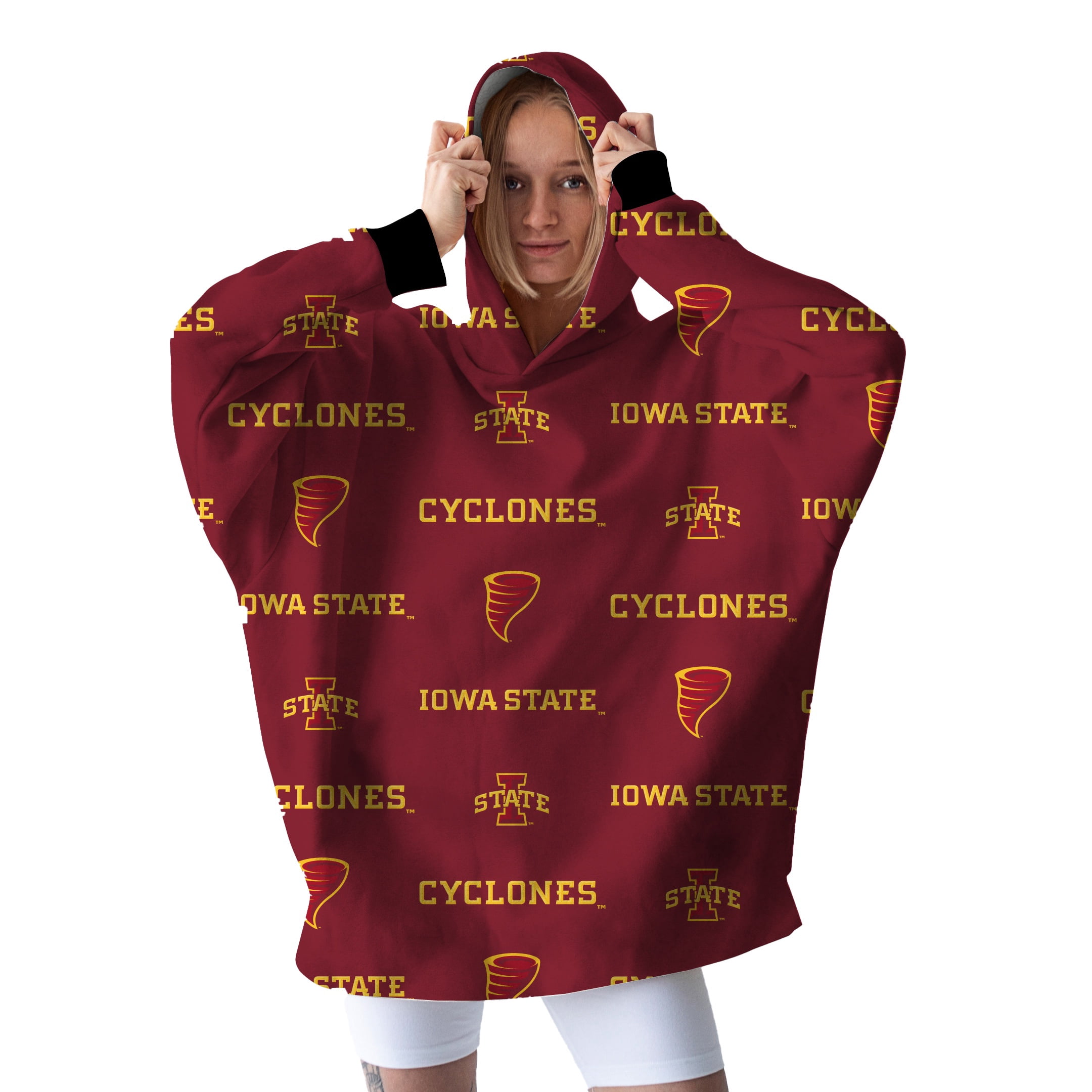 NCAA Unisex Iowa State Cyclones FAN CAPE Game Day Fan Apparel
