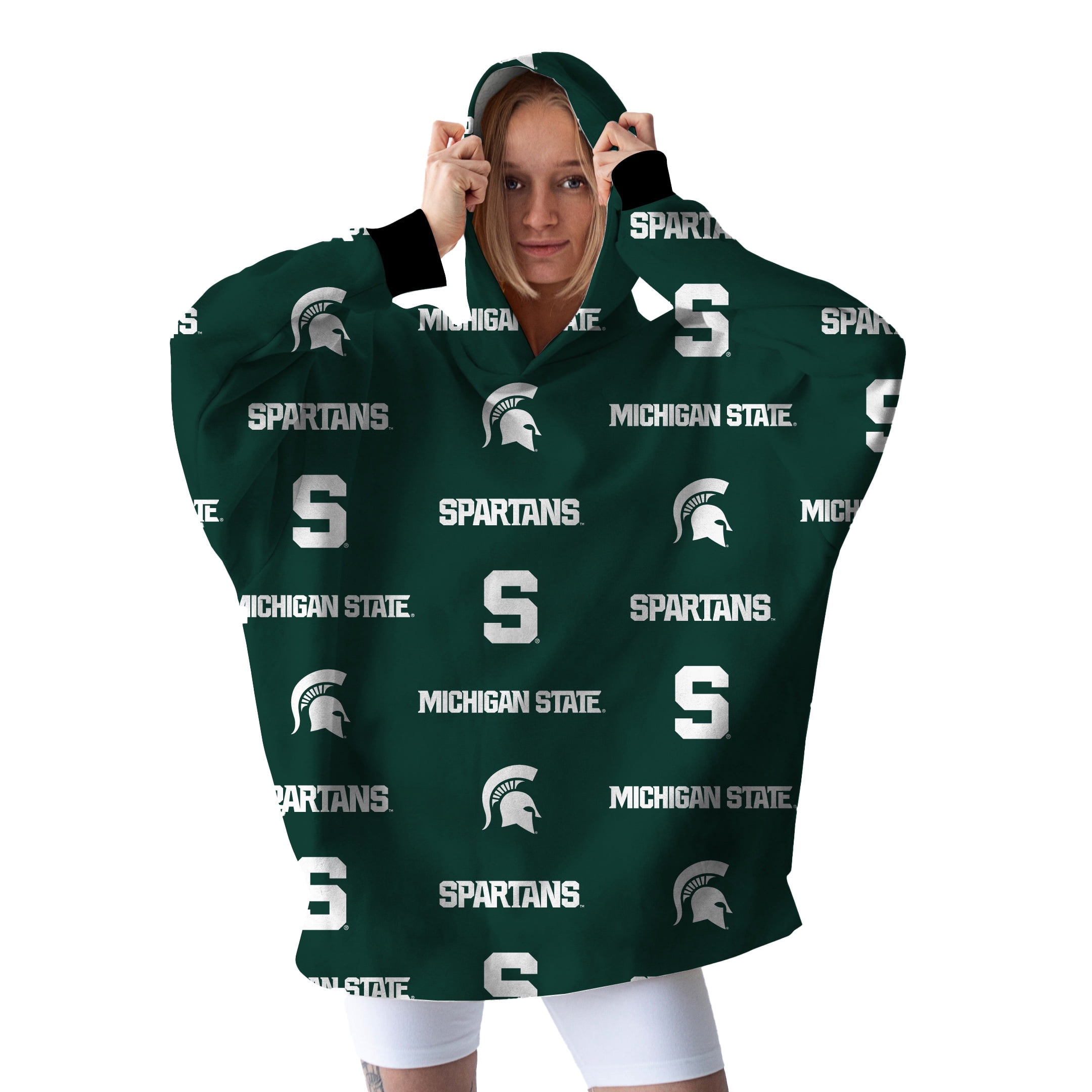 NCAA Unisex Michigan State Spartans FAN CAPE Game Day Fan Apparel