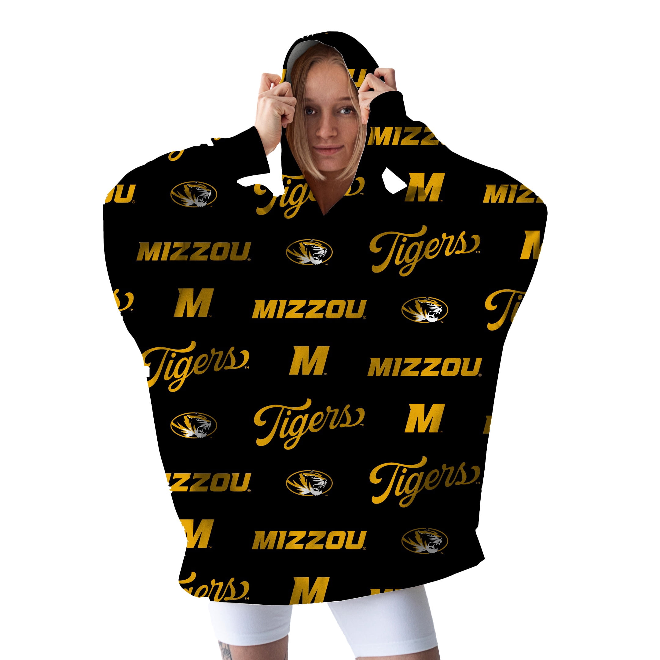 NCAA Unisex Missouri Tigers FAN CAPE Game Day Fan Apparel