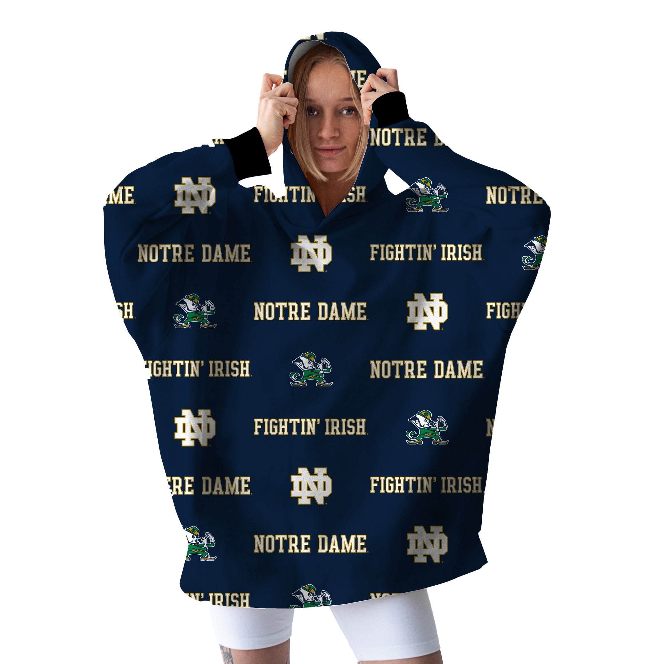 NCAA Unisex Notre Dame Fighting Irish FAN CAPE Game Day Fan Apparel