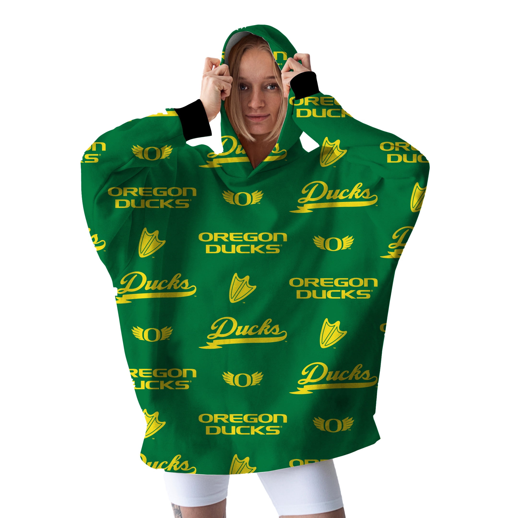 NCAA Unisex Oregon Ducks FAN CAPE Game Day Fan Apparel