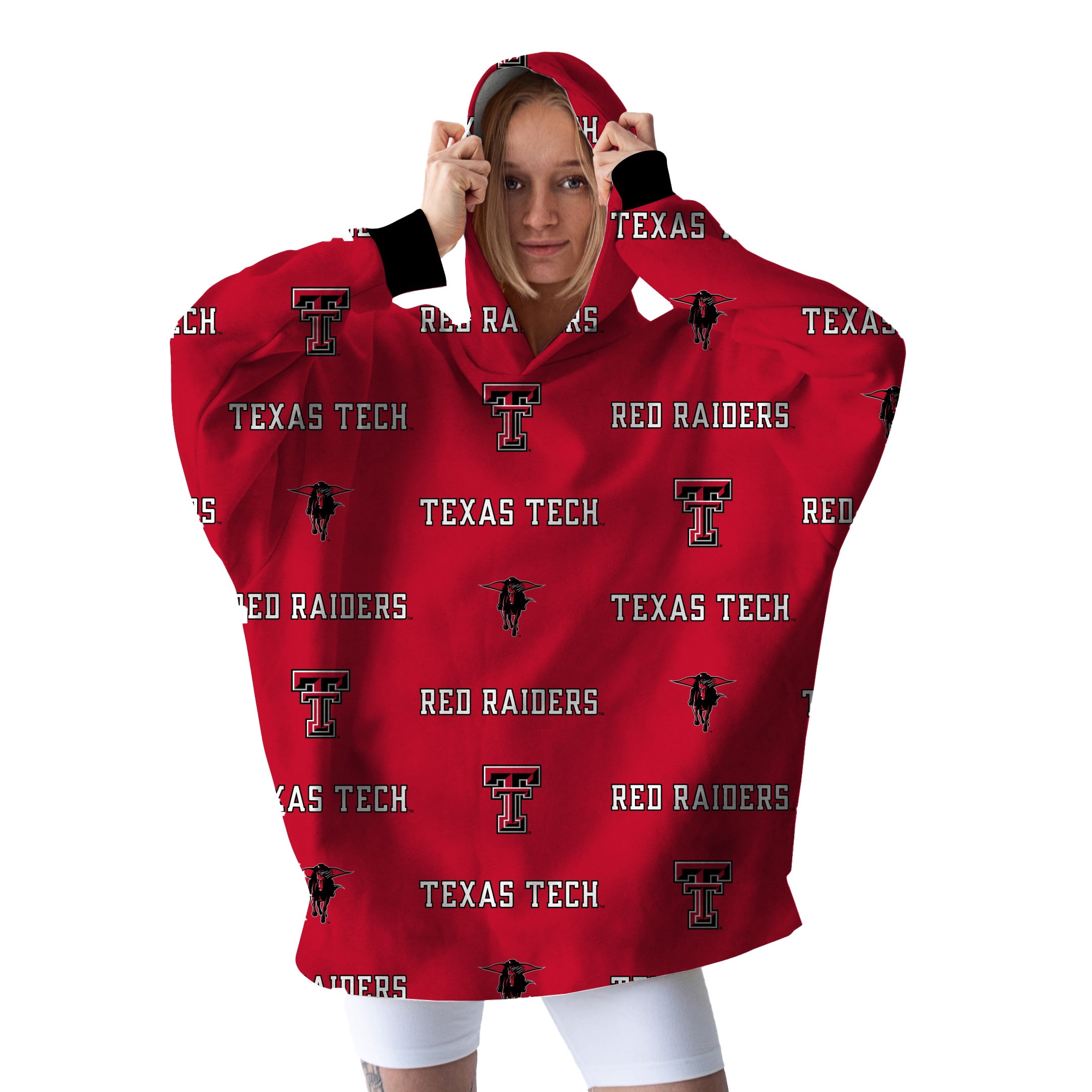 NCAA Unisex Texas Tech Red Raiders FAN CAPE Game Day Fan Apparel
