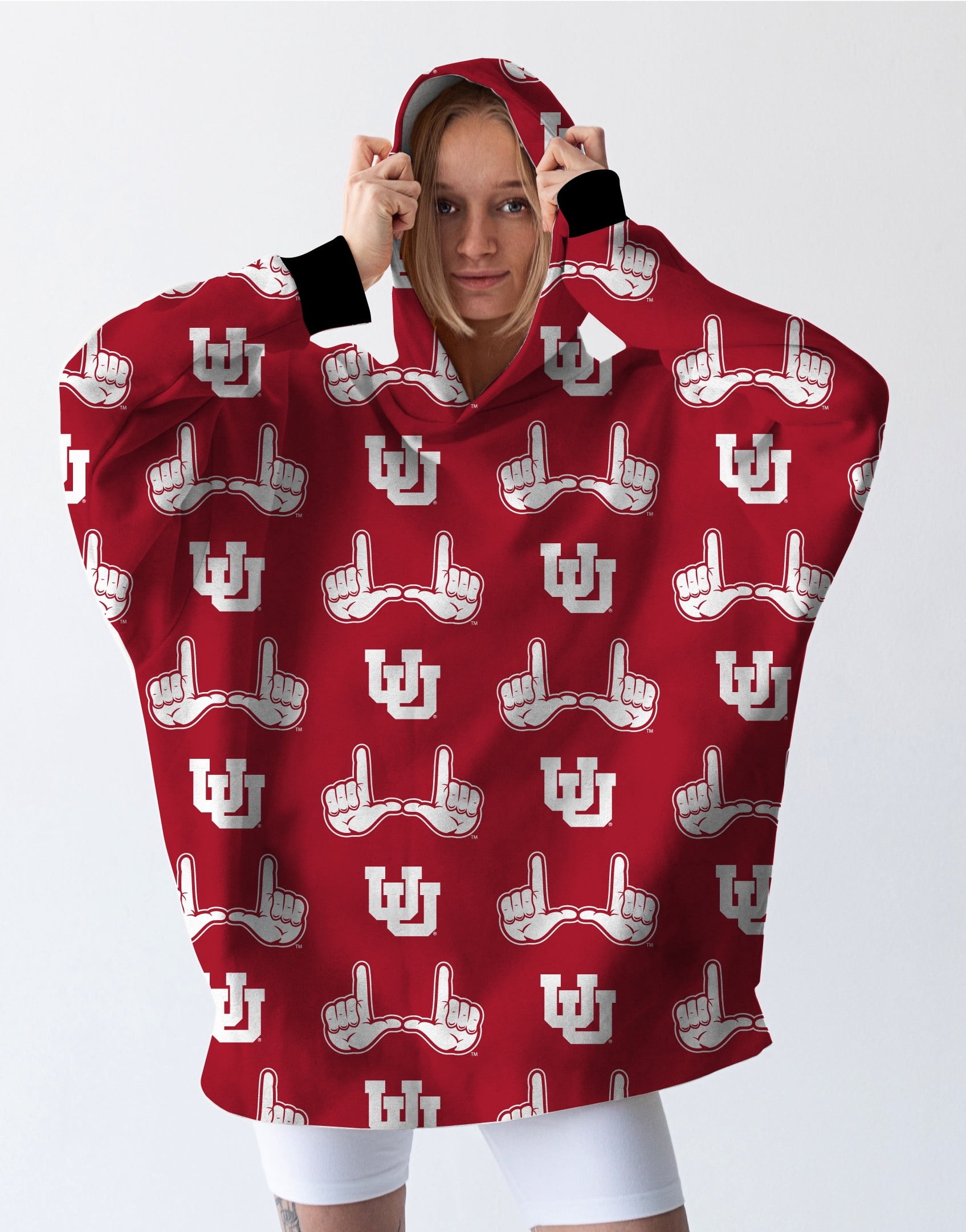 NCAA Unisex Utah Utes FAN CAPE Game Day Fan Apparel