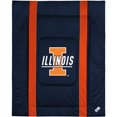 thumbnail image 1 of NCAA University of Illinois Sidelines Comforter, 1 of 2