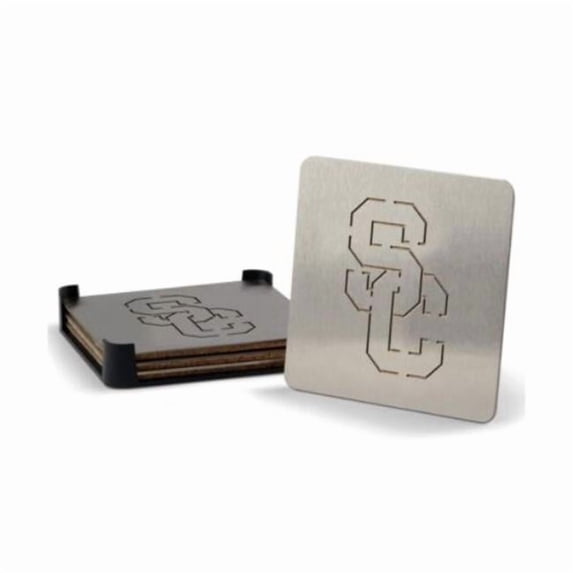 NCAA Usc Trojans Boasters Coaster Set - 4 Piece