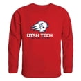 thumbnail image 1 of NCAA Utah Tech Trailblazers College Crewneck Sweater, Red - Extra Large, 1 of 1