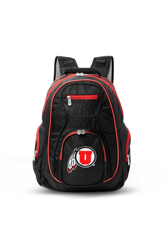 MOJO Black Utah Utes Trim Color Laptop Backpack