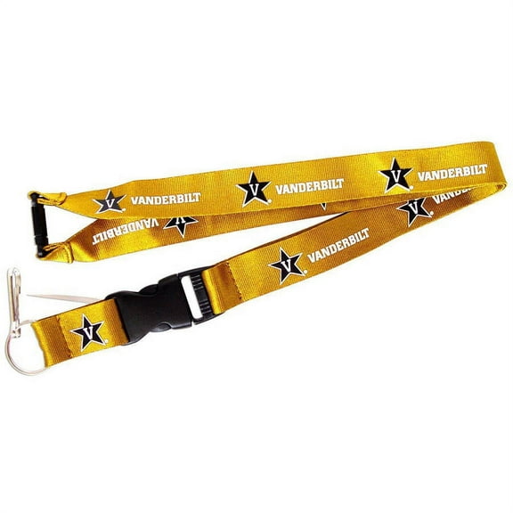 NCAA Vanderbilt Commodores Original Team Lanyard Keychain