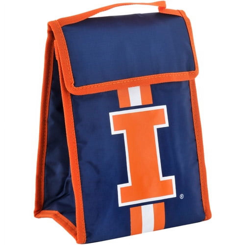 NCAA Velcro Lunch Bag University of Illinois Fighting Illini