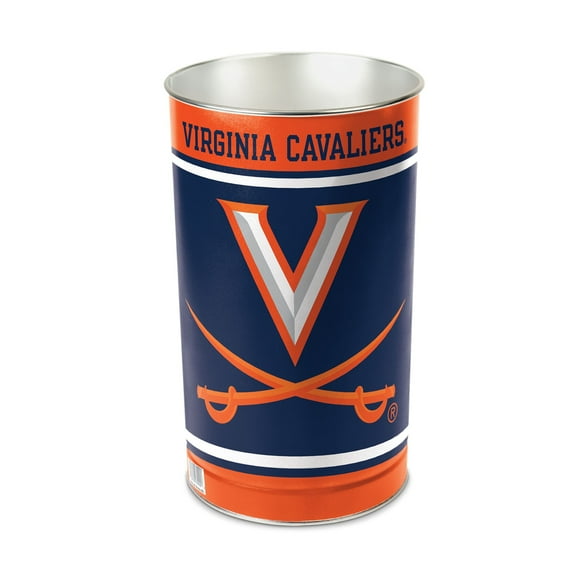 NCAA Virginia Prime Wastebasket
