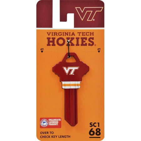 NCAA Virginia Tech Hokies House Key #68, SC1
