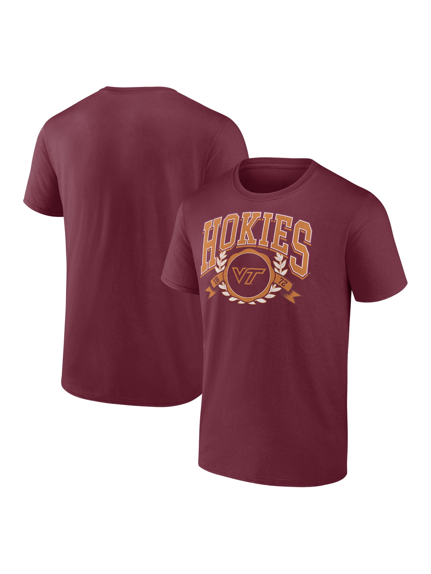 NCAA Virginia Tech Hokies Men's Cotton Red Short Sleeve T-Shirt