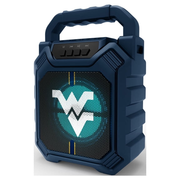 NCAA, WEST VIRGINIA, BLUETOOTH SPEAKER, BOX