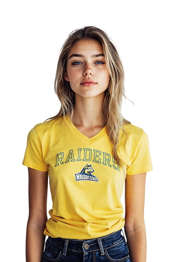 NCAA WSU Wright State University Raiders Ladies Tee T-Shirt (3XL)