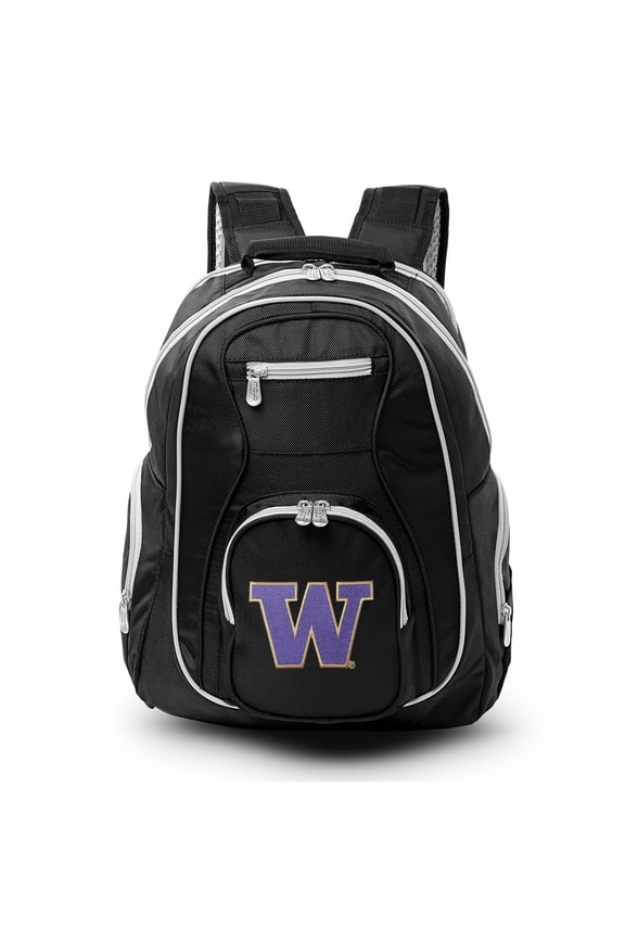 MOJO Black Washington Huskies Trim Color Laptop Backpack
