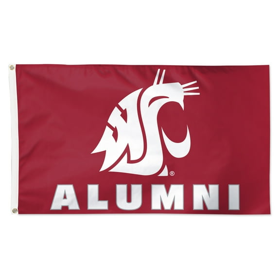 NCAA Washington State Alumni 3' x 5' Deluxe Flag