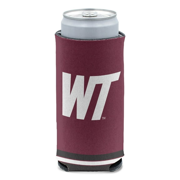 NCAA West Texas A&M Prime 12oz Slim Can Cooler, Collapsible