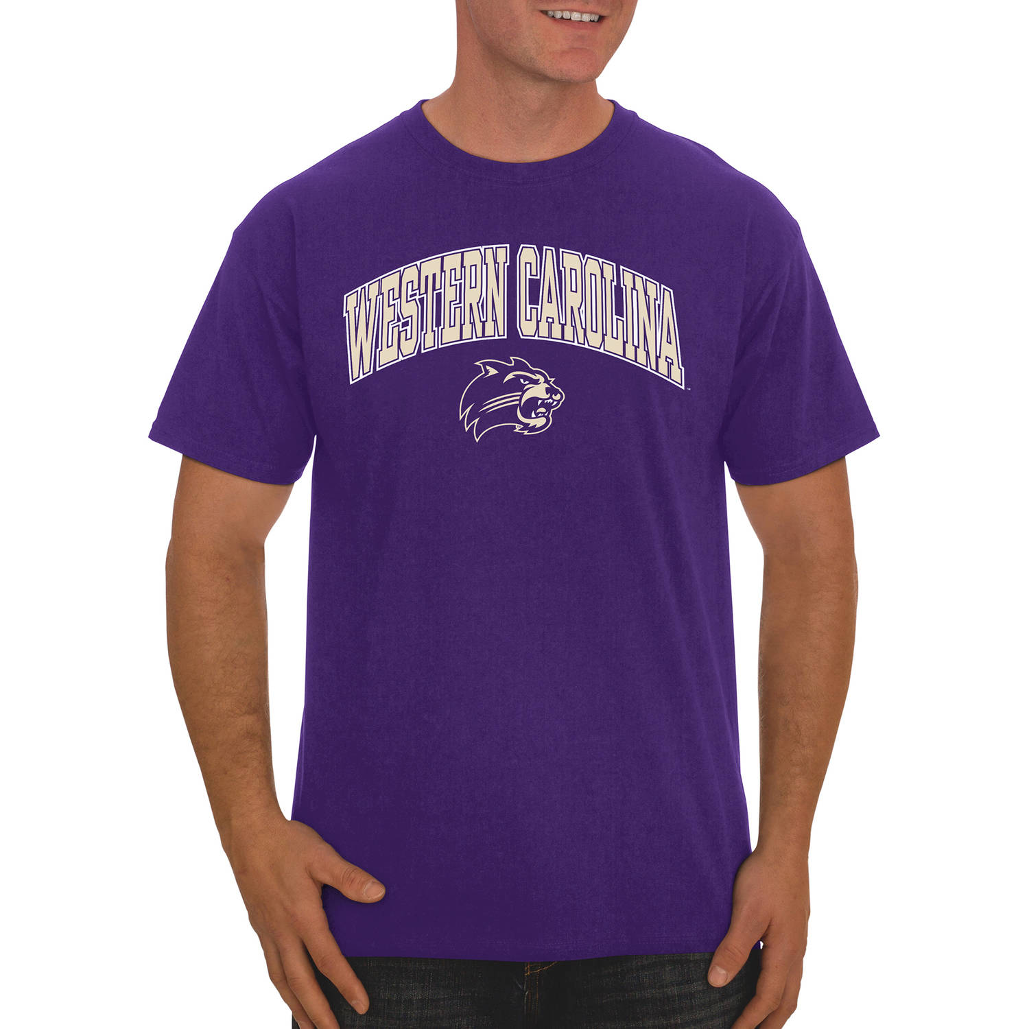 NCAA Western Carolina Catamounts Big Men's Classic Cotton T-Shirt - image 1 of 1