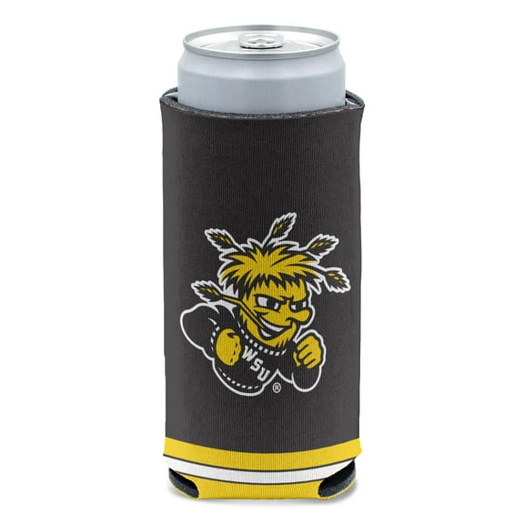 NCAA Wichita State Prime 12oz Slim Can Cooler, Collapsible