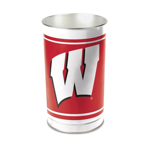 NCAA Wisconsin Prime Wastebasket