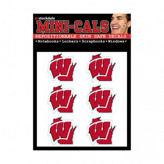 NCAA Wisconsin State 3" x 5" Mini Face Cal