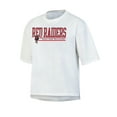 thumbnail image 1 of NCAA Women's Texas Tech Red Raiders White Short Sleeve Boxy Tee with Hi-Lo Hem, 1 of 2
