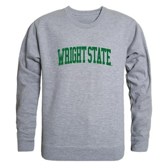 NCAA Wright State Raiders GameDay Crewneck T-Shirt, Heather Gray - Medium