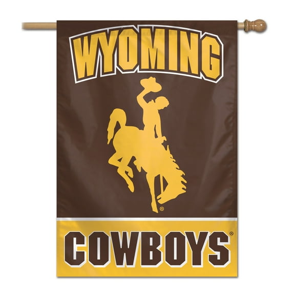 NCAA Wyoming Prime 28" x 40" Vertical Flag