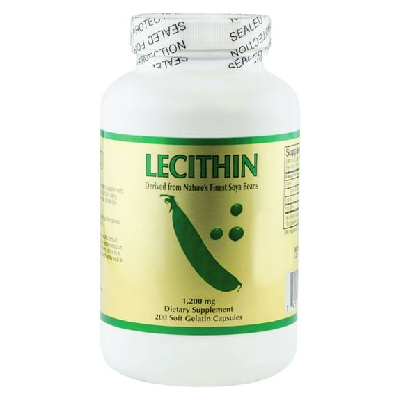 NCB Lecithin, 1200mg 200 Softgels