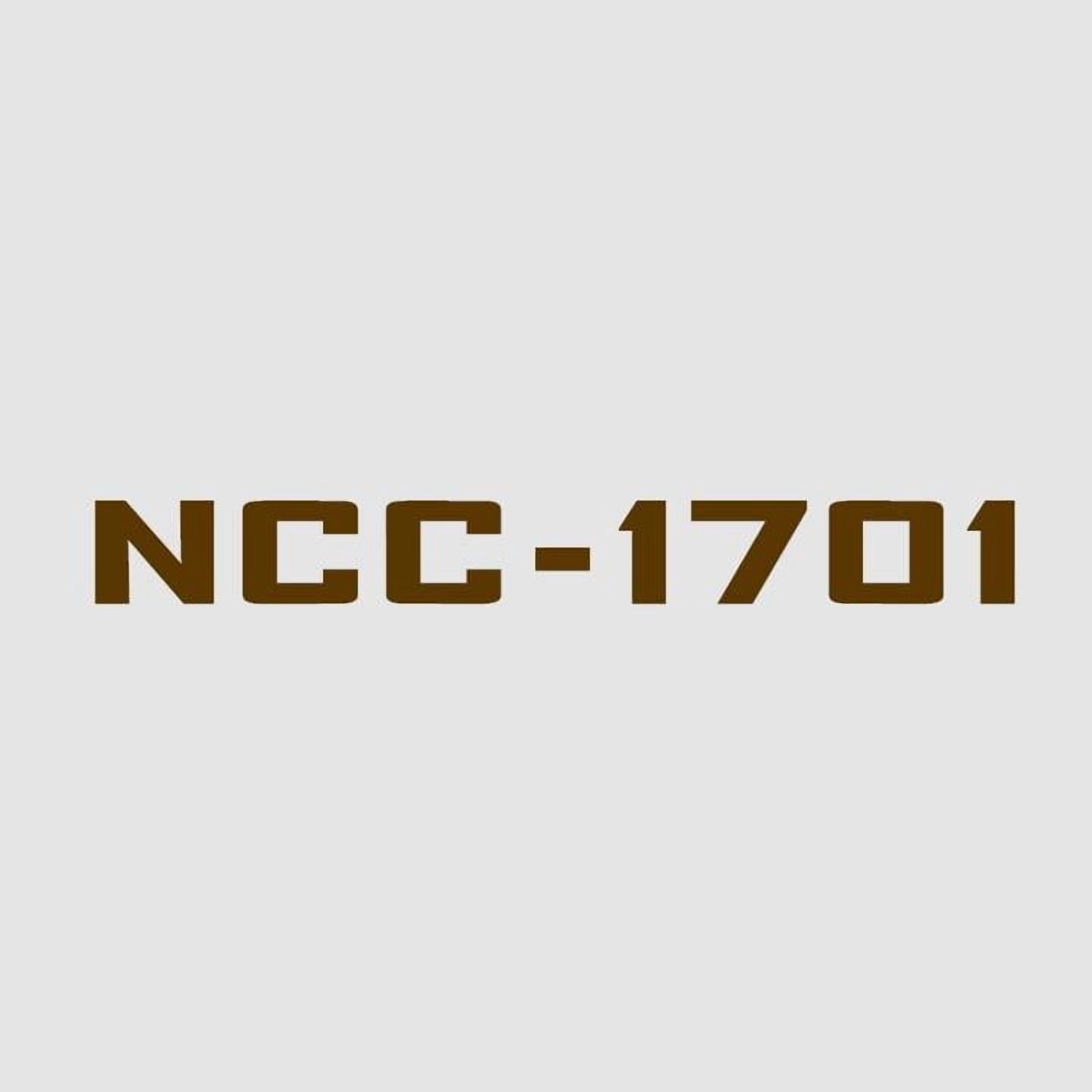 Bargain Max Decals Enterprise NCC-1701D Window Sticker - Star Trek Inspired Laptop Car Decal 8"