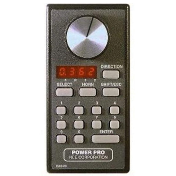 NCE NCE5240044 Power Pro Cab/LED Display w/Potentiometer/Radio