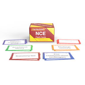 NCE Exam Preparation Flashcards: NCE Study Guide Flash Cards 2022 and 2023 with Practice Test Questions for the National Counselor Exam [Full Color Cards]