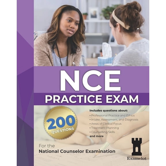 NCE (National Counselor Examination) Practice Exam (Paperback)