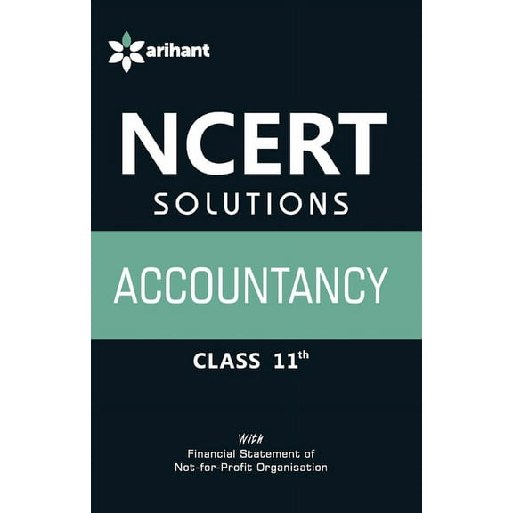 NCERT Solutions Accountancy Class 11th (Paperback)
