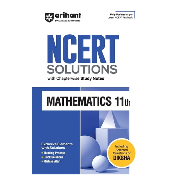 NCERT Solutions Mathematics XI, (Paperback)