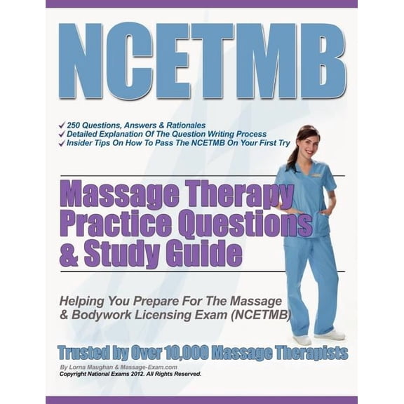 NCETMB Massage Therapy Practice Questions & Study Guide, (Paperback)