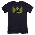 thumbnail image 1 of NCIS & Go Navy Premium Canvas Adult Cotton Slim Fit 30-1 T-Shirt, Navy - Large, 1 of 1