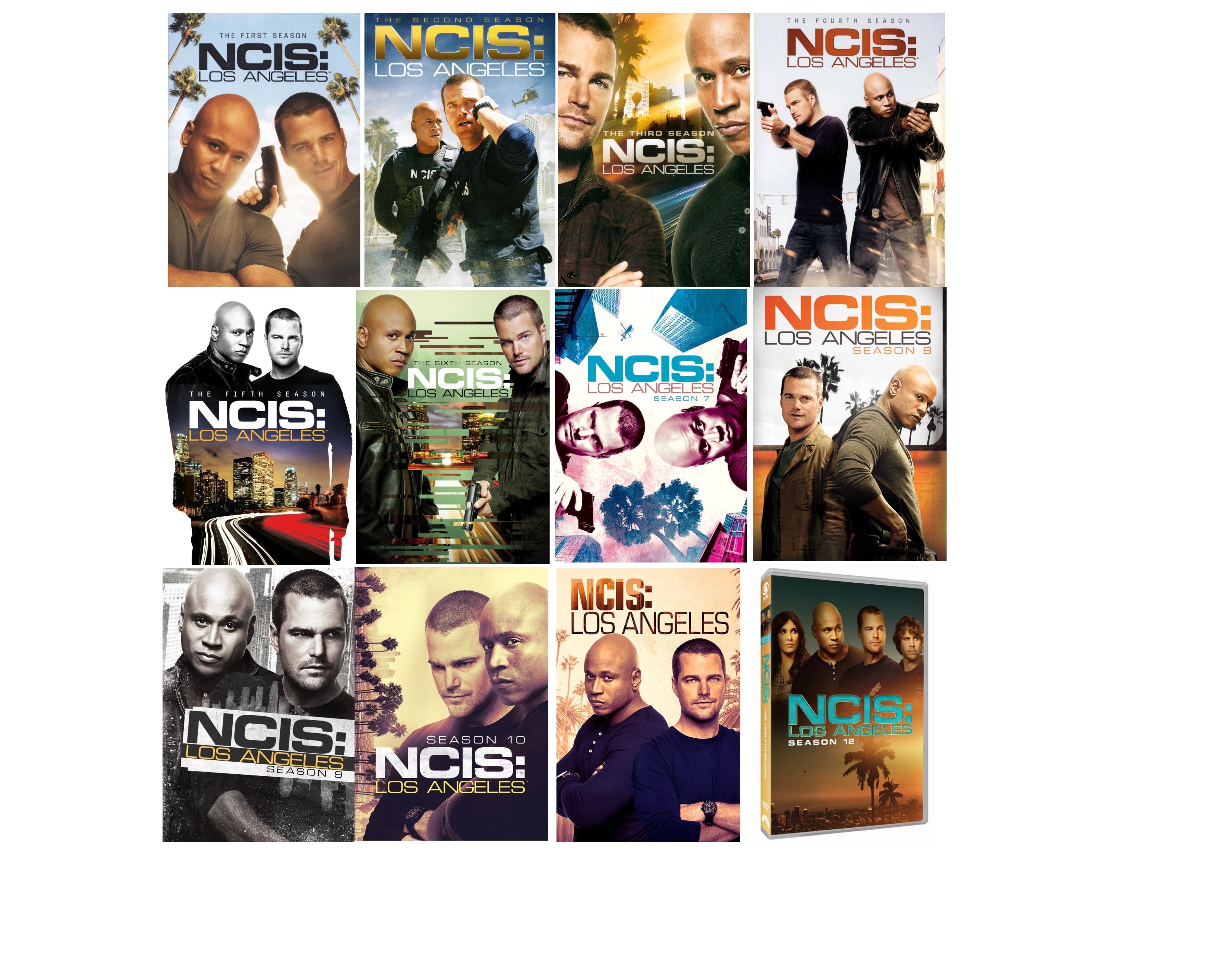NCIS Los Angeles Complete Series Seasons 1-12: TV Set Box