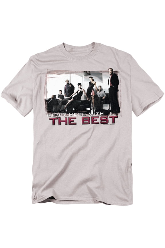 Men's  The Best T-shirt Silver