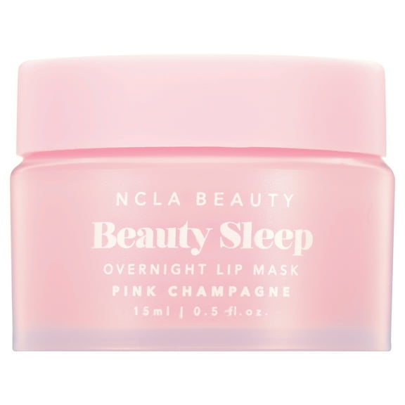 NCLA Beauty Beauty Sleep Overnight Lip Mask, Pink Champagne, 15 ml